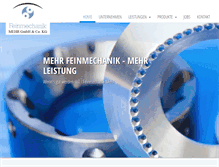 Tablet Screenshot of feinmechanik-mehr.de